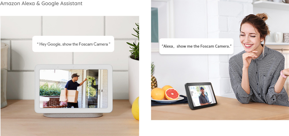 Foscam camera sale google home