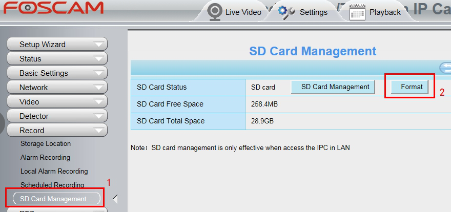 What Can I Do If Camera Cannot Recognize The Micro Sd Card How To Format Micro Sd Card For Foscam Cameras Foscam Support Faqs